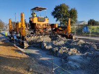 Betonverharding op bedrijventerrein Oudsbergen